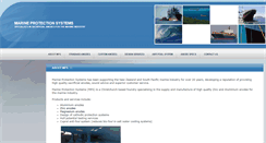 Desktop Screenshot of marineprotection.co.nz